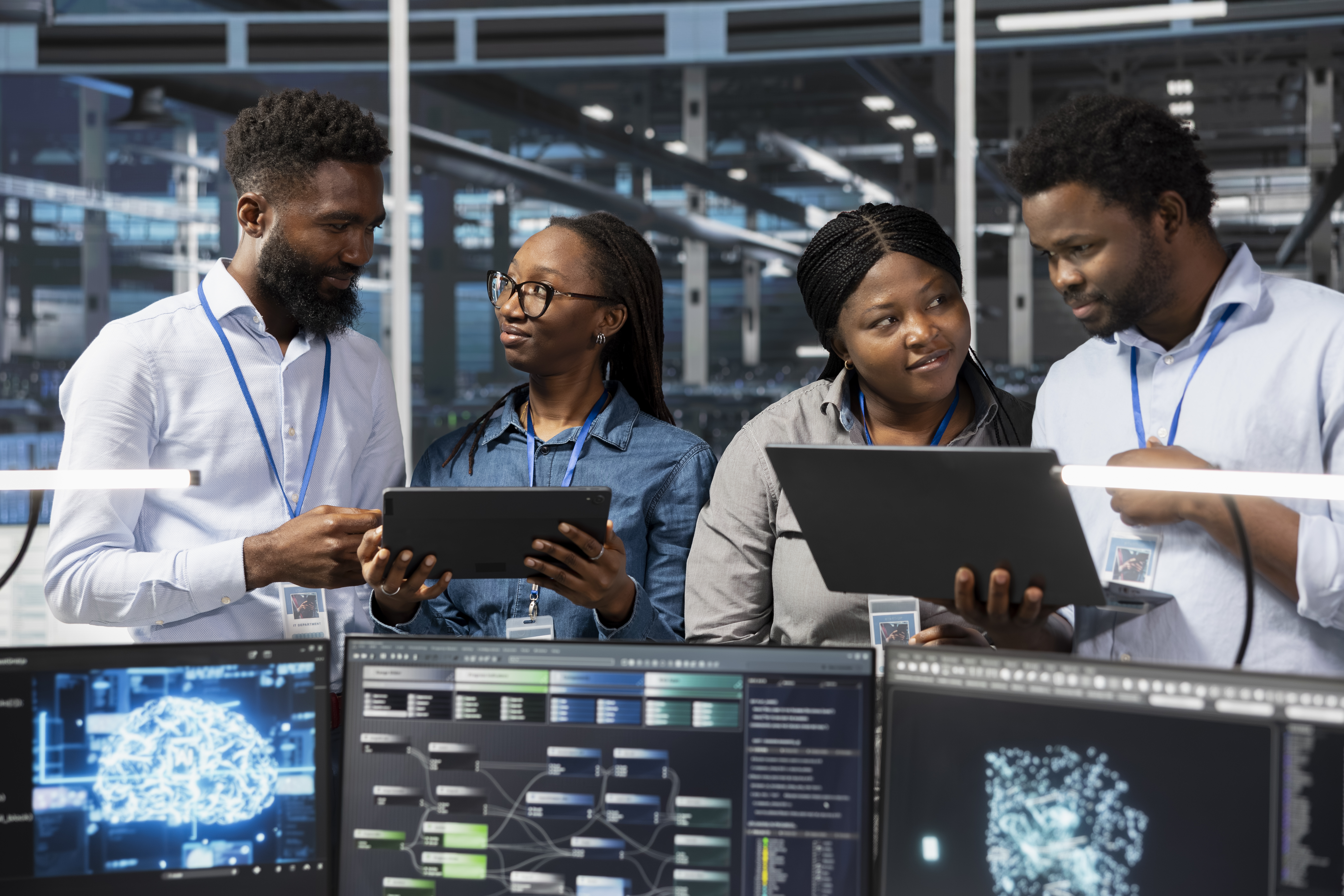 Small business owner on a laptop