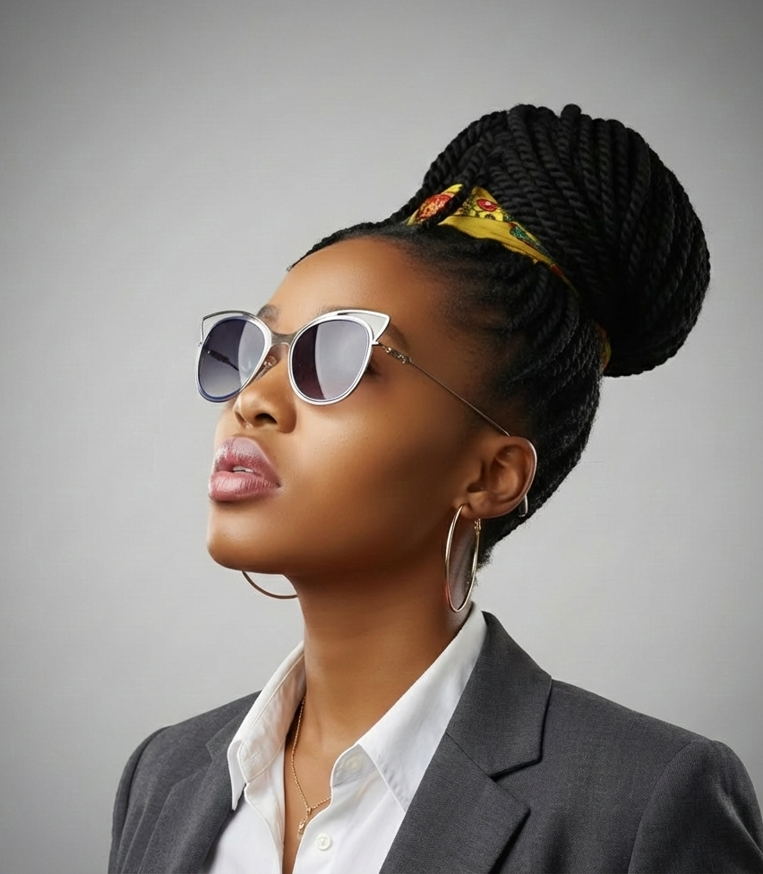 A professional woman smiling